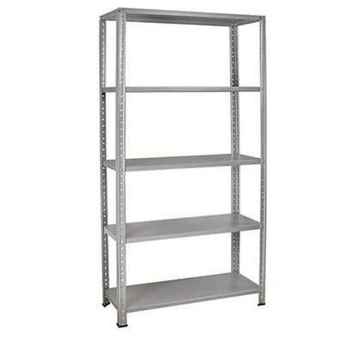 Scaffale Zincato Metal Click Clack 5 Piani A Incastro 186X100X40 - Fraschetti