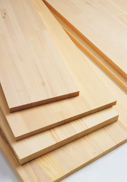 Pannello In Legno Di Abete Lamellare Spessore 18 Mm Varie Misure - Kimono