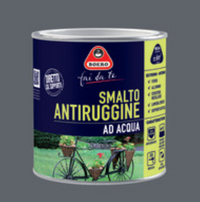 Ferro Smalto Ferro Antiruggine Grigio Satinato 0,5 Litri - Boero