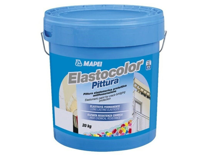 Elastocolor Pittura 20 Kg Pastello Bianco - Mapei