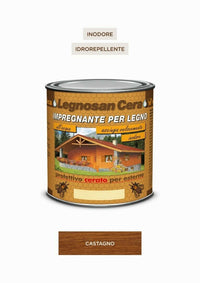 Legnosan Cera Castagno Ml 750 Veleca - Veleca
