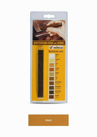 Bastoncino Cera Ritocco Coprente Legno Legno Pino Set 5 Pezzi - Veleca