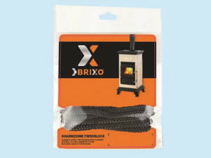 Guarnizione Per Stufa Fibroblock Tonda Da 10 Mm Lunghezza 250 Cm - Fraschetti