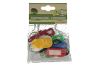 Porta Cartellini 6 Pezzi E Moschettone 3 Pezzi - Masidef