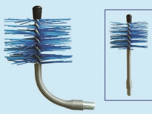 Scovolo Tondo Nylon Per Pulizia Stufa Tubo Camino Diametro 80 Mm - Fraschetti