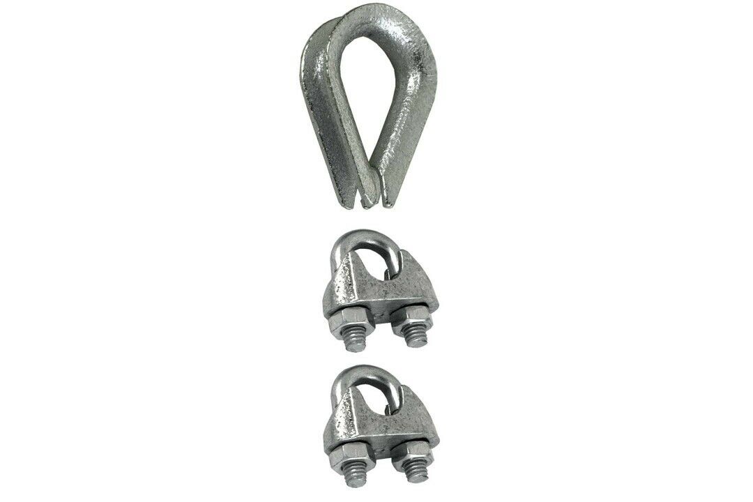 Set 2 Morsetto+1 Redance Zincato Mm 6 - Masidef