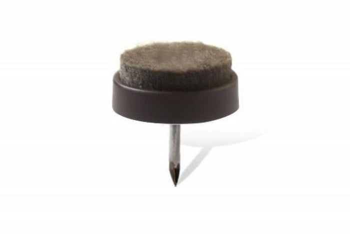 Scivoli In Feltro Tondi Con Chiodo Diametro 20Mm Pezzi 8 - Masidef
