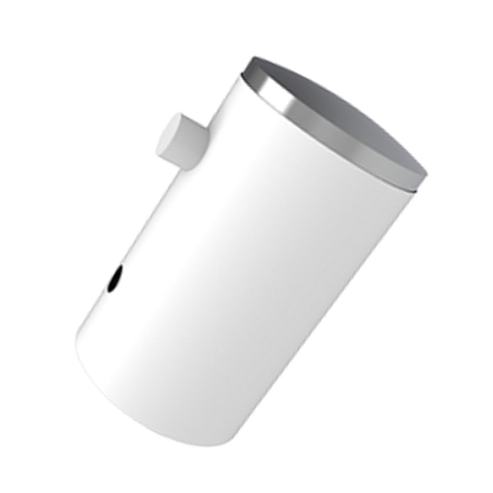 Appendiabiti singolo bianco opaco e cromato - Serie Mia