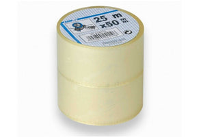 Rotoli Nastro Trasparente 25X50 Pezzi 2 - Masidef