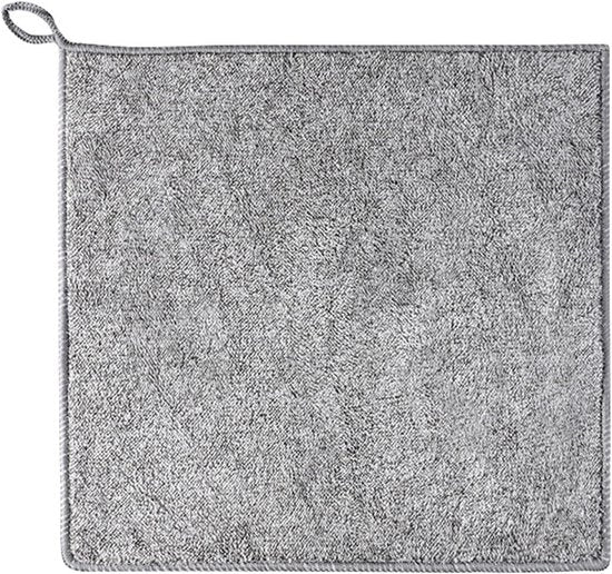 Asciugamano in Velluto di Bambù, Superassorbente e Resistente alle Macchie, Riciclabile per Auto e Casa, 30x30cm