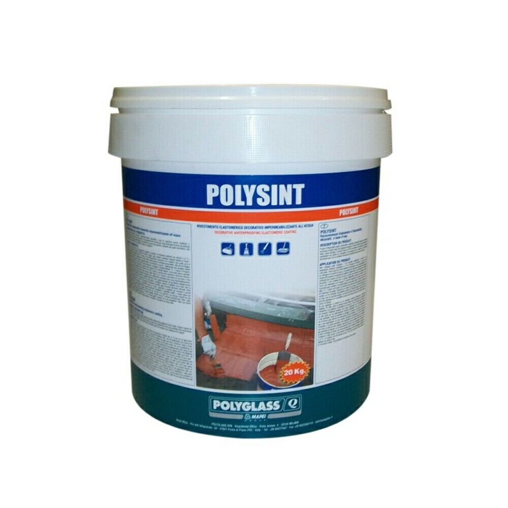 Guaina Liquida Fibrata Polysint R Grey 20Kg - Polyglass