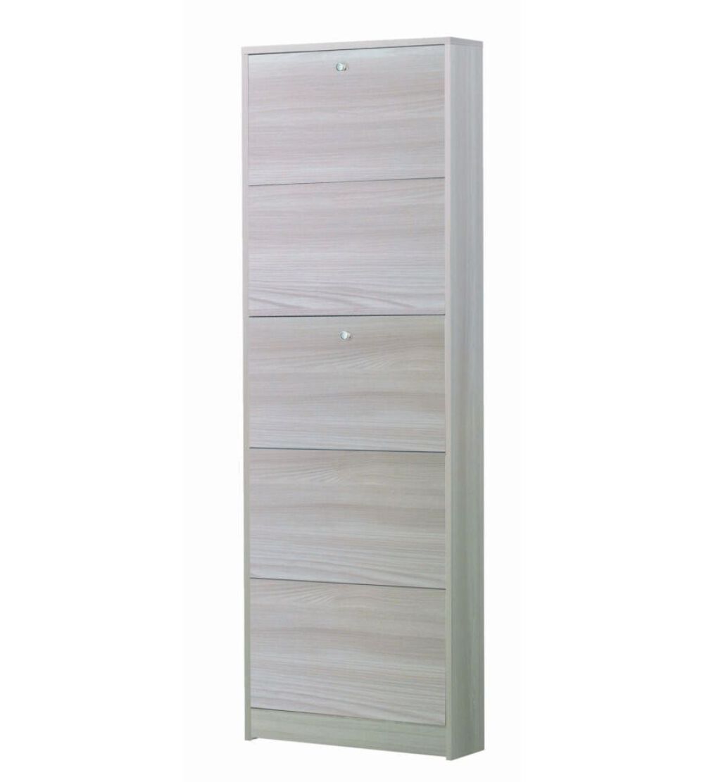 Scarpiera 5A Olmo Chiaro 62X18X182 16Sp. - Sarmog