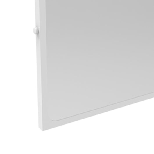 Specchio fisso da 46X56 cm bianco