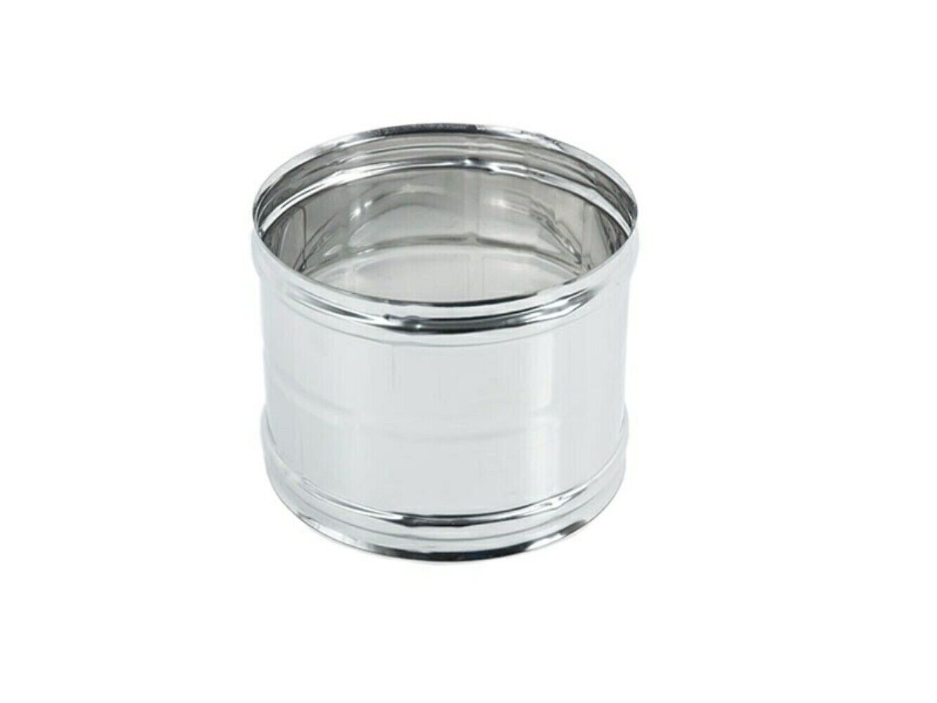 Canna Inox Cm. 15 D.120 304L Ff - Zinco Calabria