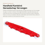 Kit di sostituzione per filo di vetro - Manicotto a spirale - Manubrio in nylon - Installazione a schermo - Schermo non tagliente - Facile da utilizzare - Manicotto a schermo