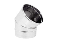 Curva Inox 45Â° D.130 - Zinco Calabria