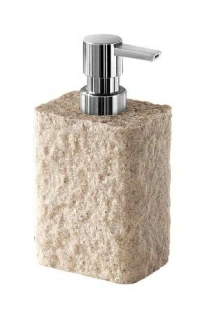 Dosasapone Aries Beige Pompetta Cromato - Gedy