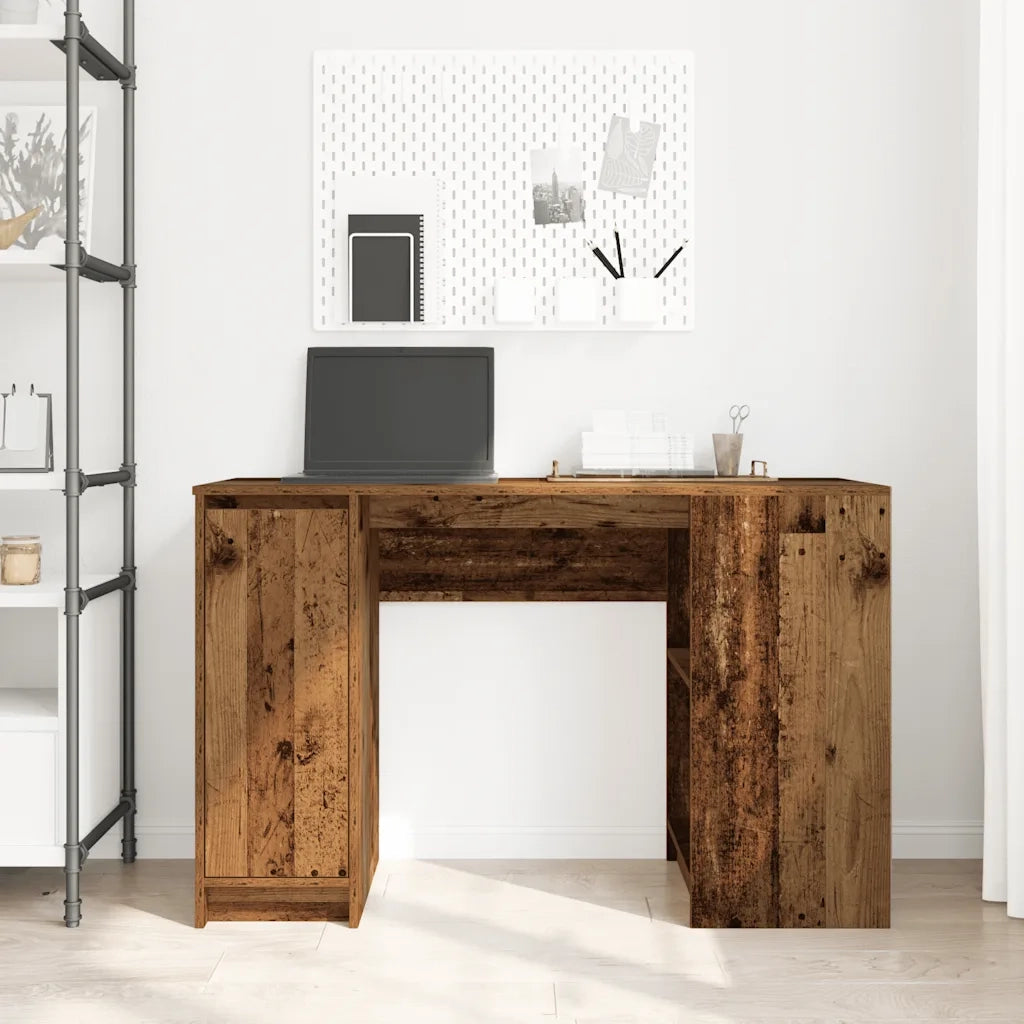 Scrivania Legno Antico 120x42x76 cm in Legno Multistrato 861821