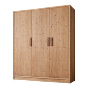 Armadio cortina 3 ante in legno massello di abete 180x55x220 - Mobili 2G
