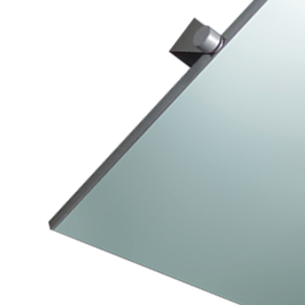 Specchio reclinabile da 60X65 cm satinato