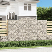 Cesti Gabbioni ad Arco 5 pz 300x30x180/200 cm Ferro Zincatocod mxl 100110