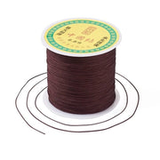 Corda in nylon 0,5mm - filo intrecciato - corda per collane - corda macramé - per creare gioielli - 150 yard/rotolo - corda per collane