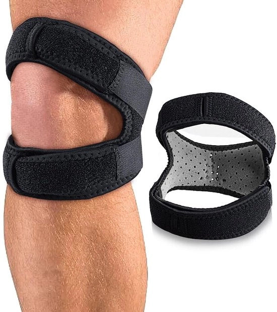 Supporto stabilizzante per ginocchio e patella per alleviare il dolore causato dall'artrite dei tendini