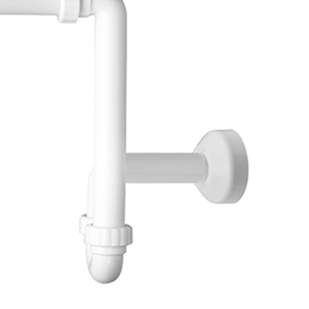Sifone salvaspazio bianco 1”1/4 x Ø32