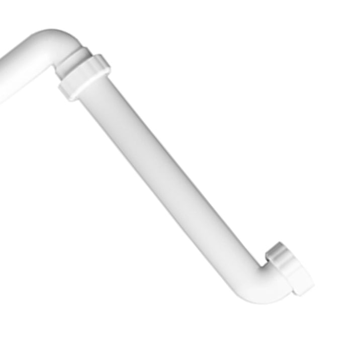 Sifone salvaspazio bianco 1”1/4 x Ø32