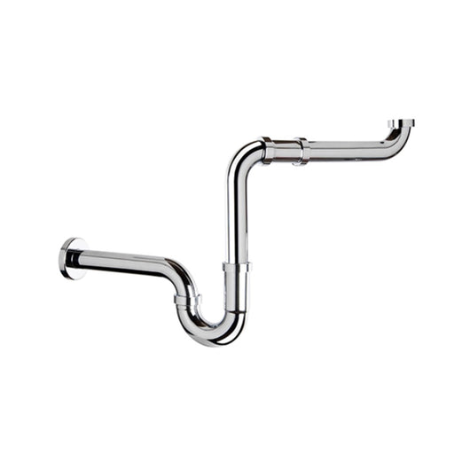 Sifone salvaspazio cromato 1”1/4 x Ø32
