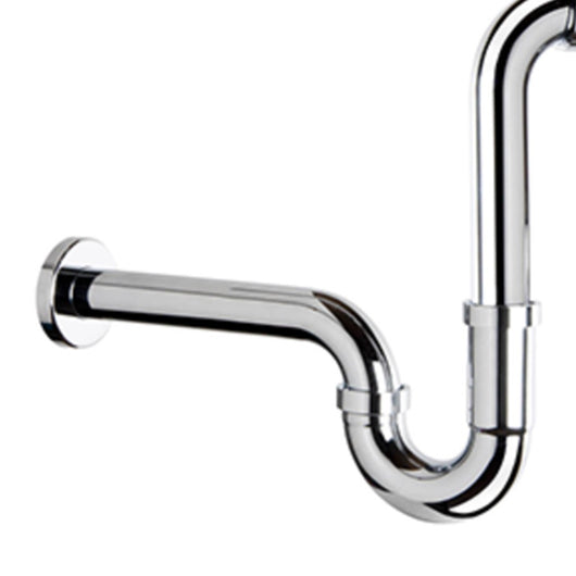 Sifone salvaspazio cromato 1”1/4 x Ø32