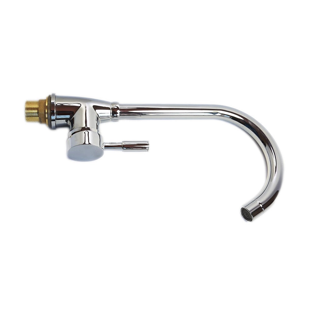 Trade Shop - Miscelatore Rubinetto Monocomando Lavabo Lavello Bagno Cucina Cromato V6 -