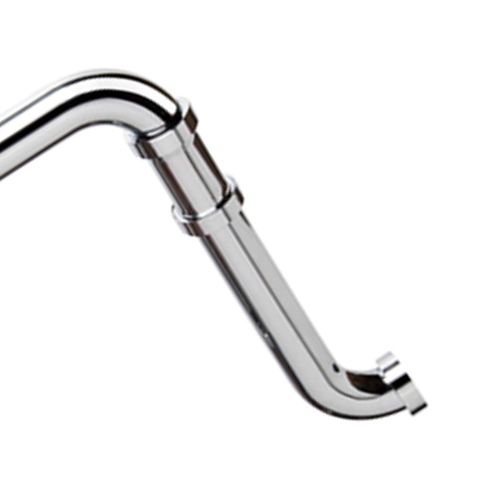 Sifone salvaspazio cromato 1”1/4 x Ø32