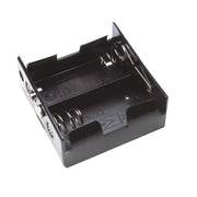 Portapile per 2 Batterie torcia (D) presa polarizzata