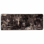 Runner in Moquette | Runner Tappeto MARSA Nero 80 x 200 cm Poliestere e PVC
