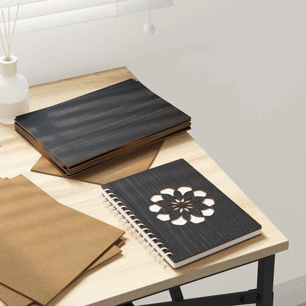 Pannelli decorativi 12 pz Rovere Nero 15 x 21 x 0.27 cm CFW9575400