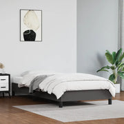 Giroletto-Struttura Letto Grigio 100x200 cm in Similpelle 737880