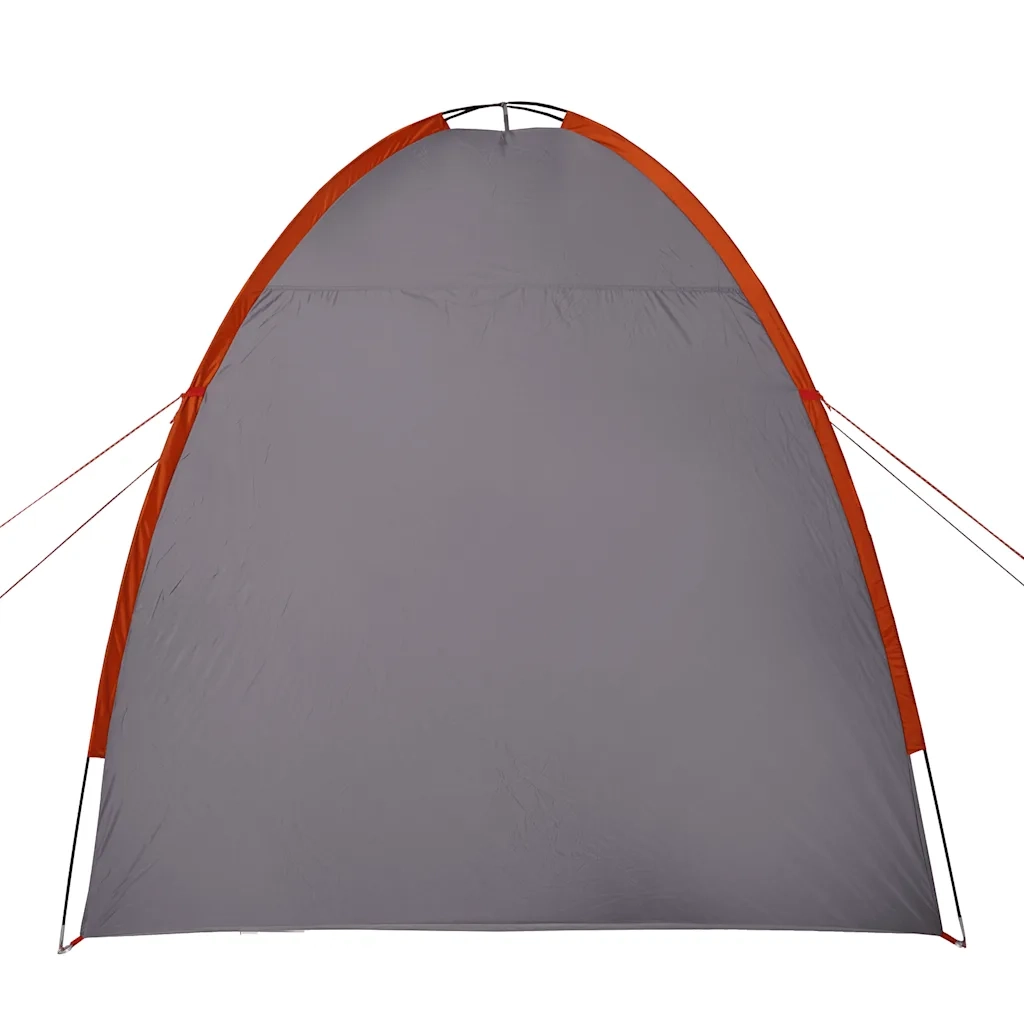 Tenda Portaoggetti Grigio e Arancione Impermeabile 94577