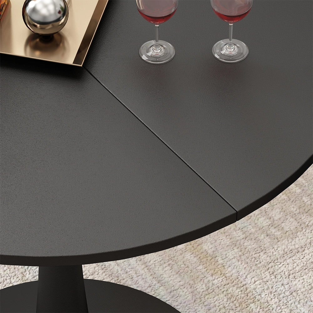Vicco tavolo da pranzo Nero 80 x 80 cm