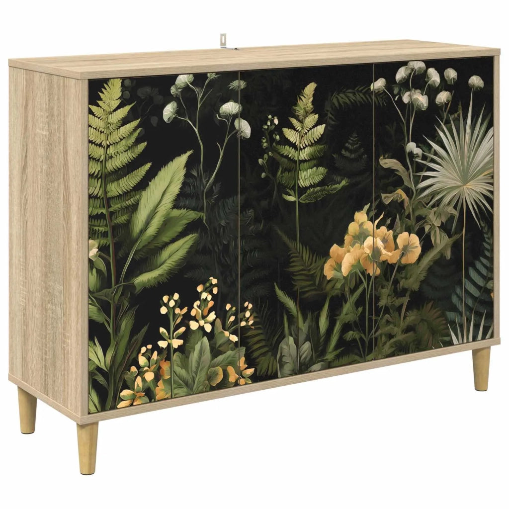 Credenza RHENEN Sonoma 102 x 33 x 75 cm Legno ingegnerizzato 8006949