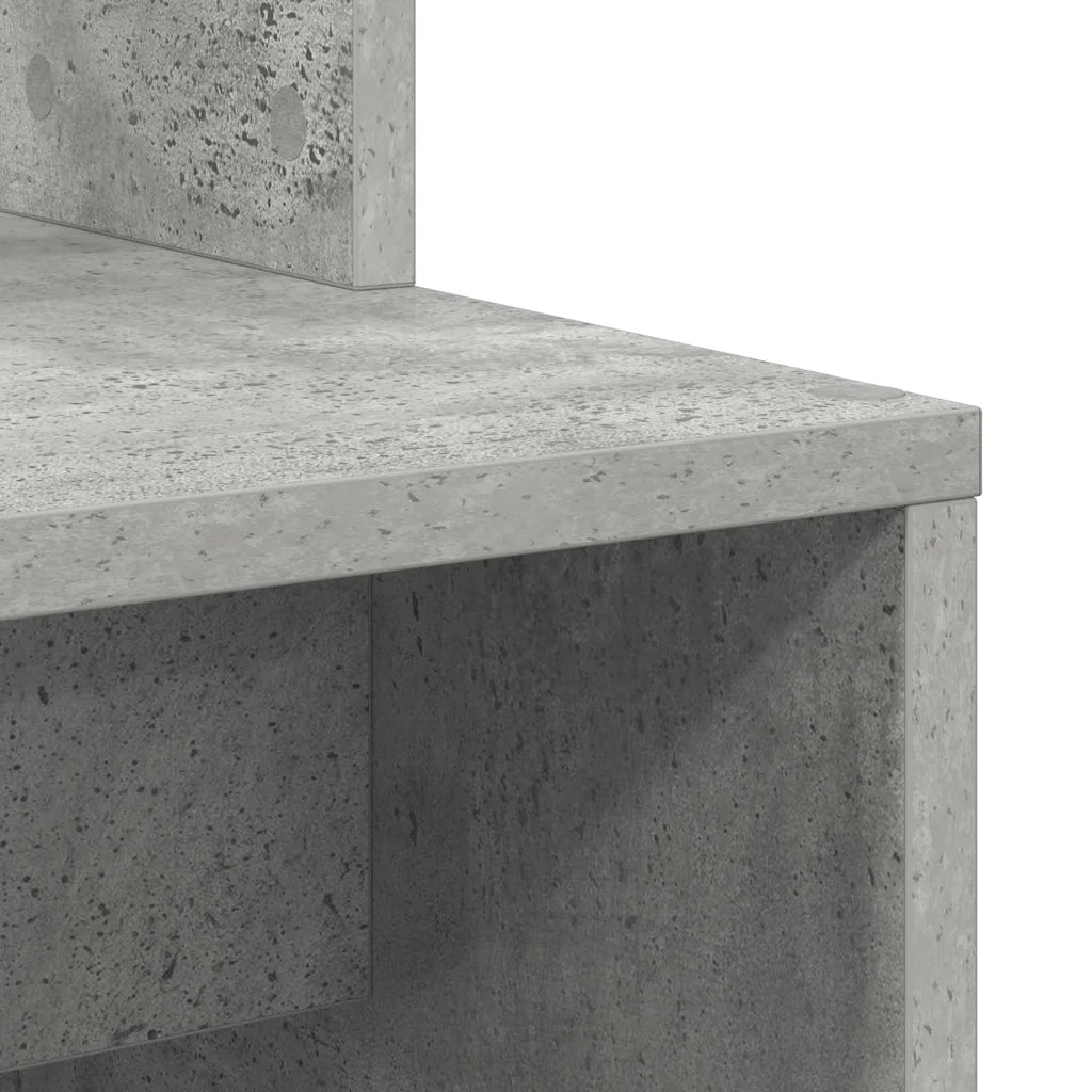 Scrivania Grigio cemento 78,5 x 37 x 154,5 cm Legno multistrato 869341