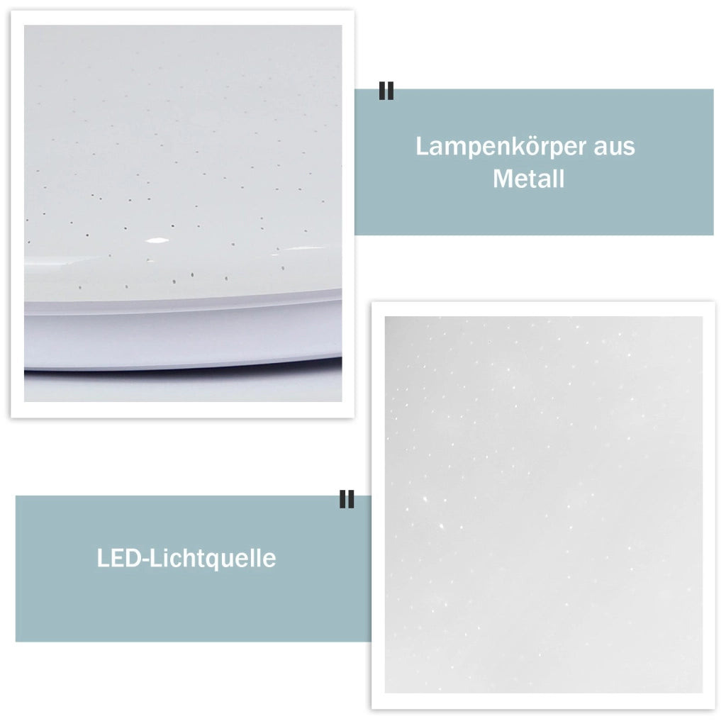 ZMH Lampada da soffitto LED 2 pezzi 5W 6500K bianco freddo per cucina camera