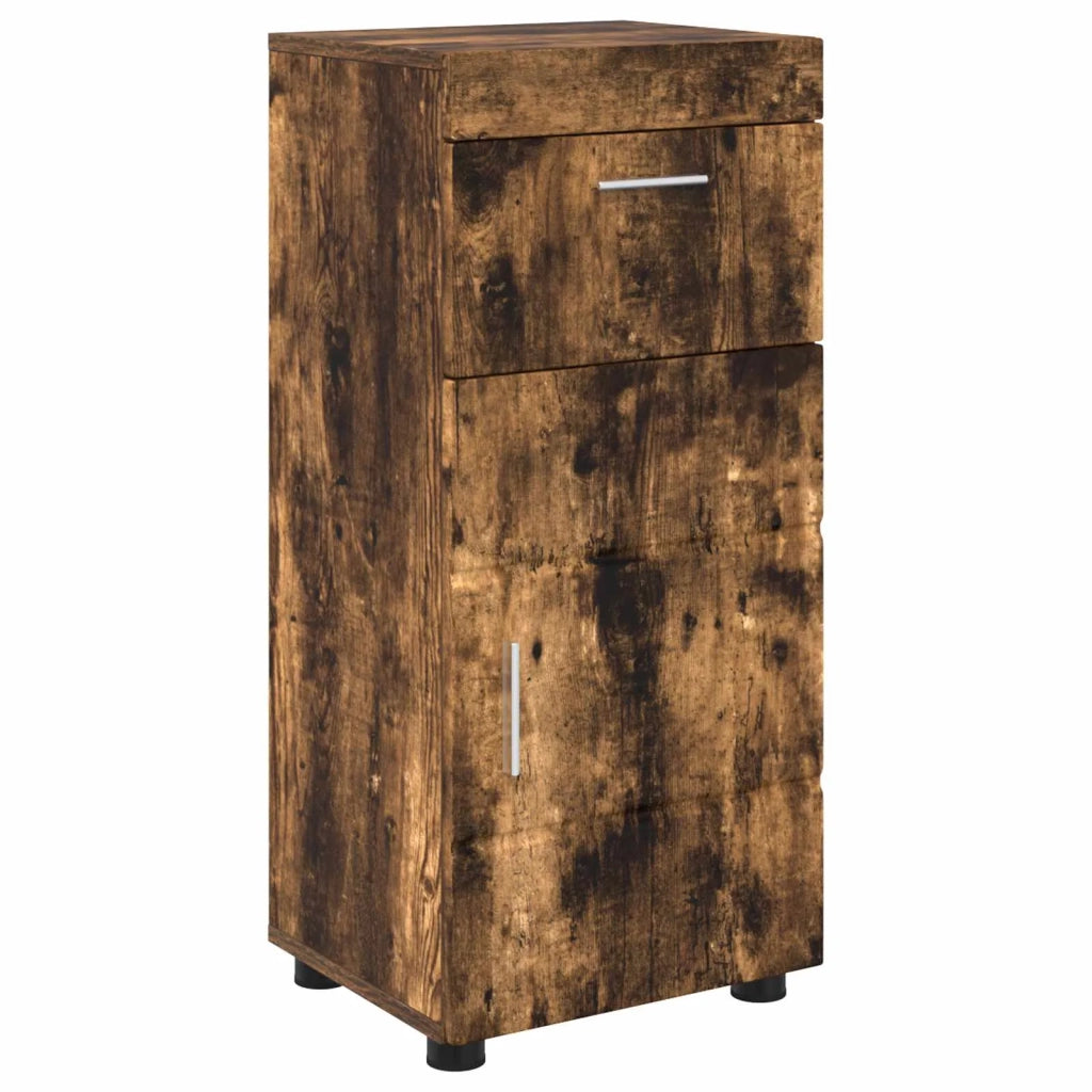 Set di Armadi da Bagno TULUM Rovere fumé 37 x 31,5 x 82 cm 880346