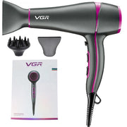 Trade Shop - Asciugacapelli Professionale A Motore Cc 2200 Watt Salone 2 Velocità Vgr V-402 -