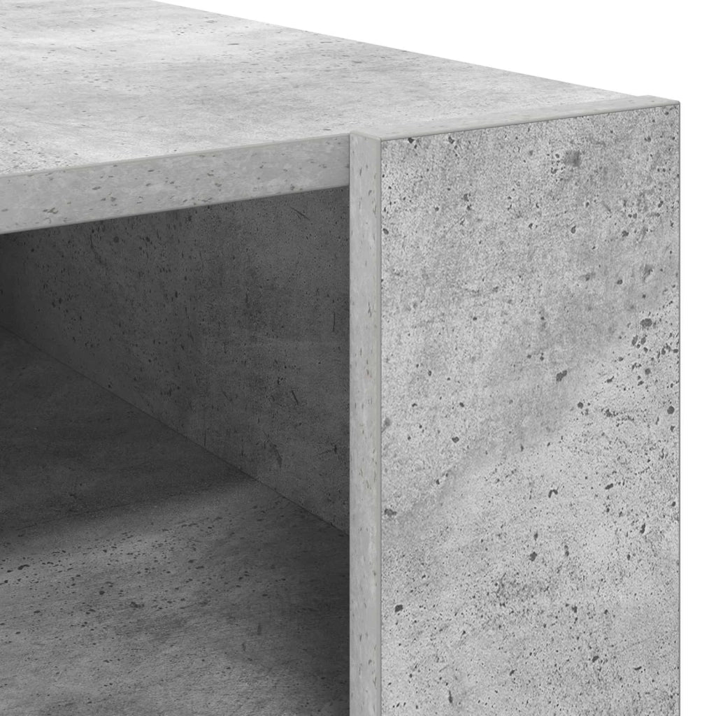 Tavolino da salotto Grigio cemento 66 x 53 x 45 cm 8000103