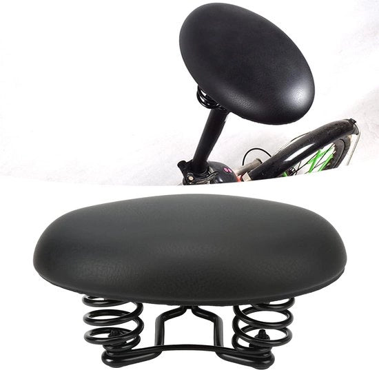 Sella da bicicletta ergonomico comoda e soffice - per signore e signore - con proprietà d'assorbimento degli urti.