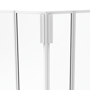 Box doccia 80X80 cm H.100 cm in polyglass