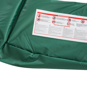 Copertura di Protezione per Trampolino Elastico Ø305 cm in PVC Verde