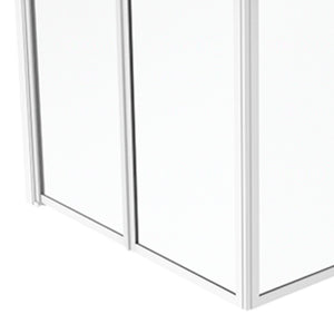 Box doccia 80X80 cm H.100 cm in polyglass