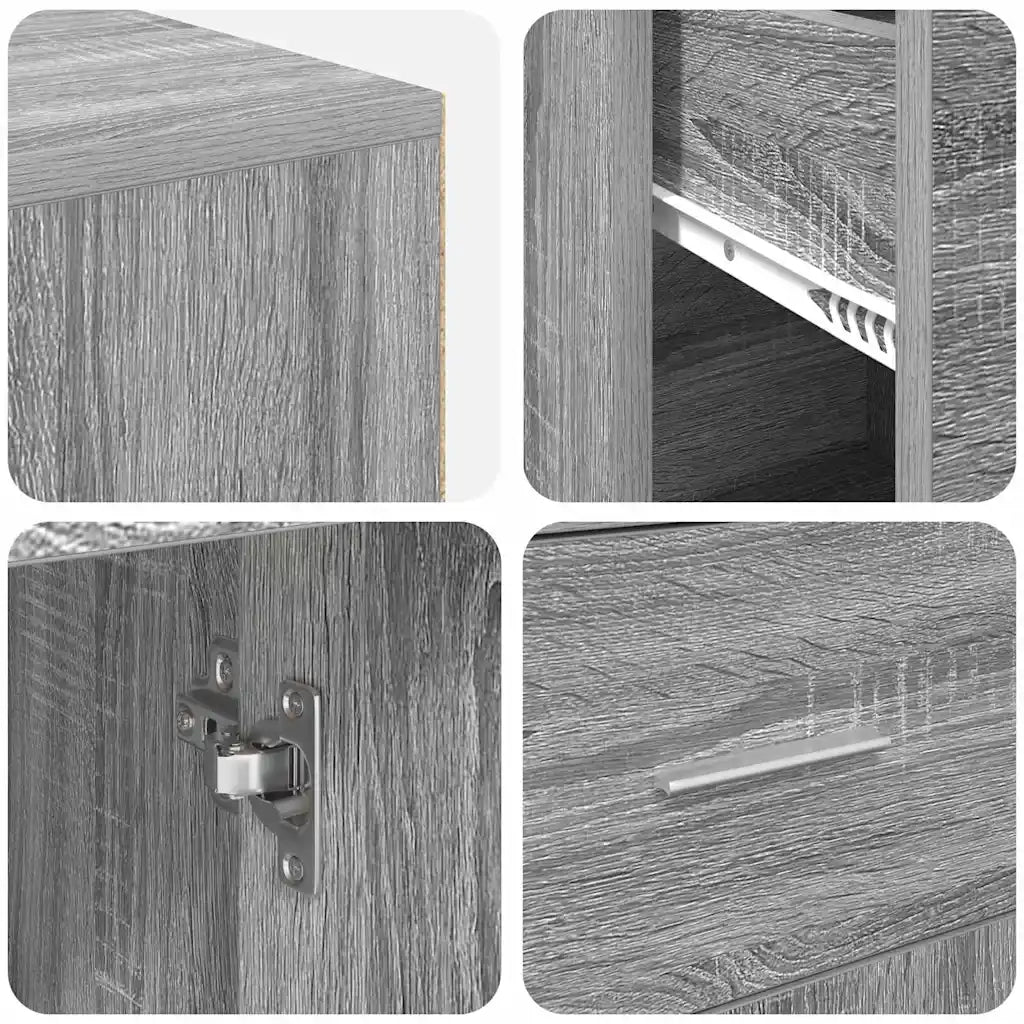 Scrivania ad angolo con cassetto Grigio Sonoma 102 x 88 x 75 cm 3337278